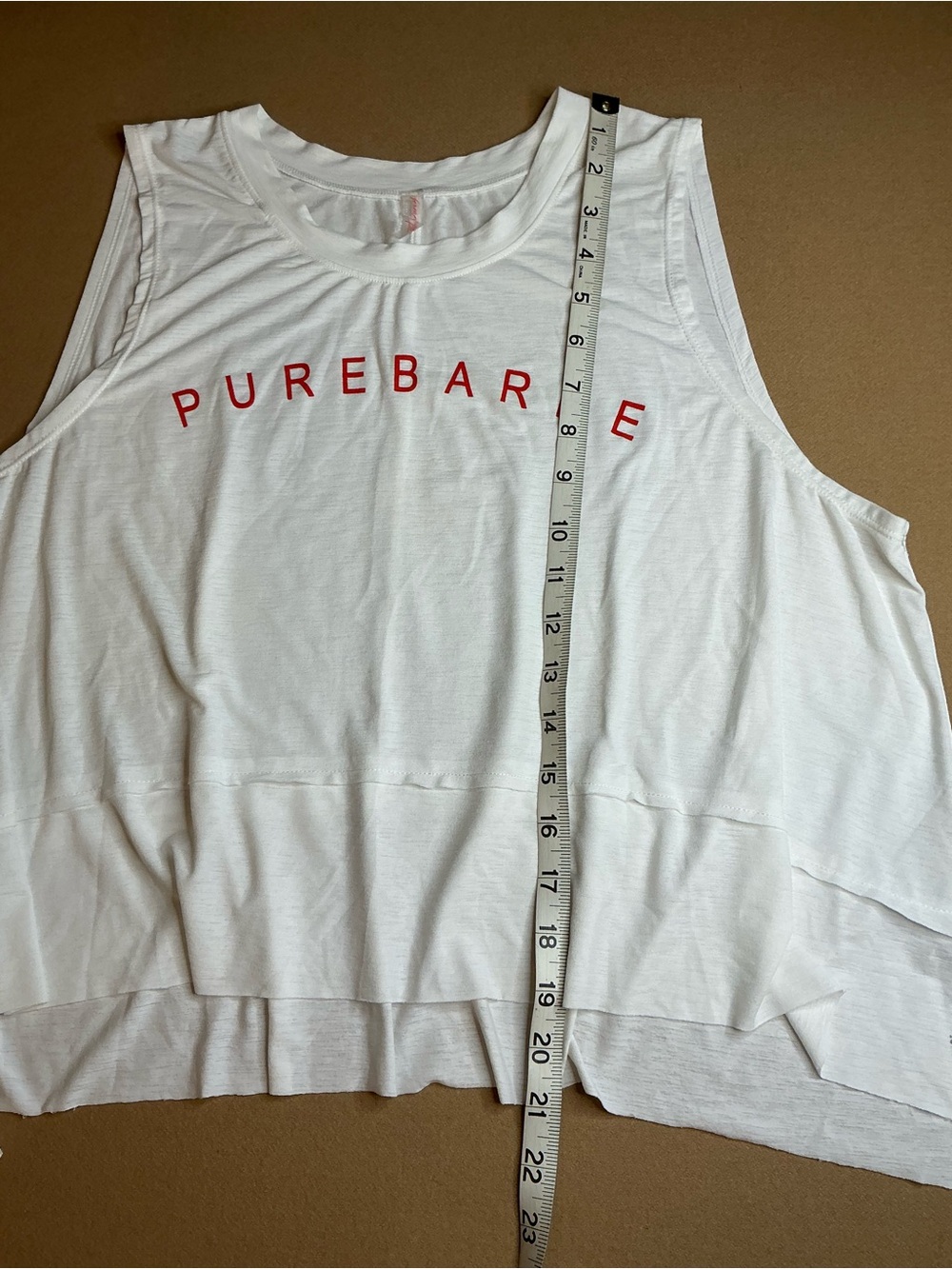 Free People Movement x Pure Barre White Tempo Tank Top Size medium - Picture 3 of 16